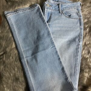 Old Navy Women's Straight Leg Jeans - Light Blue